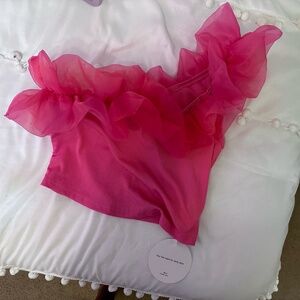 Shein One Shoulder Top